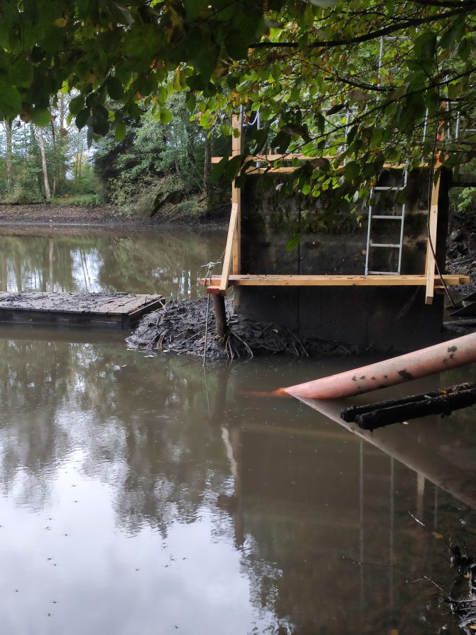 Absenken über Bypass